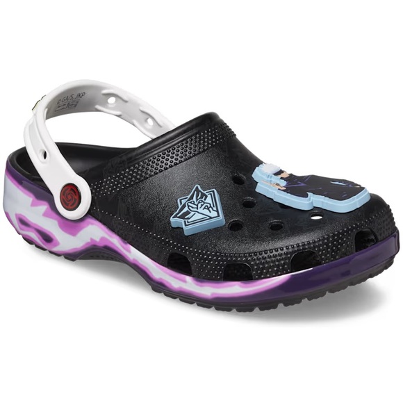 CROCS X Jujutsu Kaisen Classic Clog in size 8W 6M nwt - Picture 12 of 16